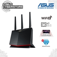 ASUS RT-AX86U AX5700 (AX86U) Dual Band WiFi 6 Extendable Gaming Router, WiFi 6 802.11ax, 2.5G Port, 