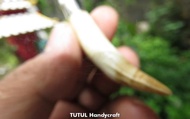 LIONTIN Cantik TARING BUAYA ASLI NATURAL 02 Oleh TUTUL HANDICRAFT
