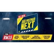 [Search Number] Digi Next Prepaid Truly High-speed Internet Sim Card Unlimited Internet and Calls to