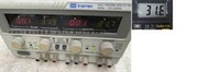 二手G.W GPC-3030DQ 30V/3A DC電源供應器(上電有輸出電壓但功能未測當銷帳零件品