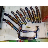 Racing exhaust daeng4 sai daeng nlk noo lamlukka daeng conical inlet 50-51mm 200cc mio carb nouvo