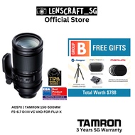 Tamron 150-500mm F5-6.7 Di III VXD Lens [A057X] for Fujifilm X-T5 X-T30 ii X-S20 X-S10
