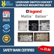 Legrand Mallia Senses Galion Compatible Surface Mounting Box Switch Socket Exposed Casing