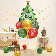 Christmas Balloons Set With Light Balloon Stand Holder Table Ballon Stand Column Kit Christmas Decor