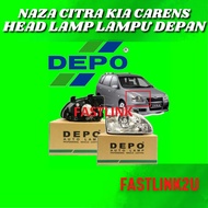 Fastlink Naza Citra Kia Carens Head Lamp Lampu Kereta Headlamp Front Lamp Lights Lampu Besar Depan 1