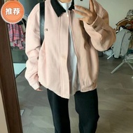 Women's Pink Baseball Jacket