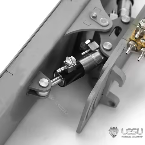 Metal Dozer Blade Shovel for LESU 1/14 RC Hydraulic Skid Steer Loader Aoue LT5 LT5H Radio Controlled