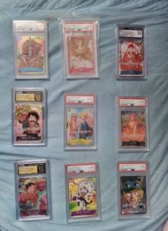 One Piece 海賊王 10分 PSA,CGC 鑑定卡