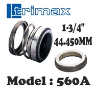 TRIMAX 560-1-3/4''(d1-44.450 x d3-67.0 x d7-63.50 x L1-47.6 x L3-11.1) Single-Spring Mechanical Seal