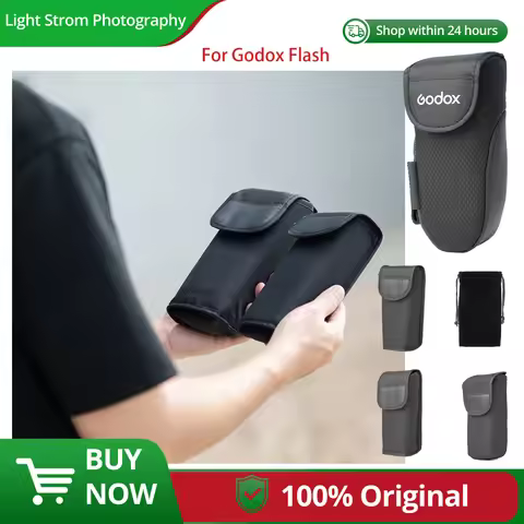 Godox Original Flash Light Case Speedlite Protect Bag Pouch For Godox Mini V350 TT350 TT520II TT600 
