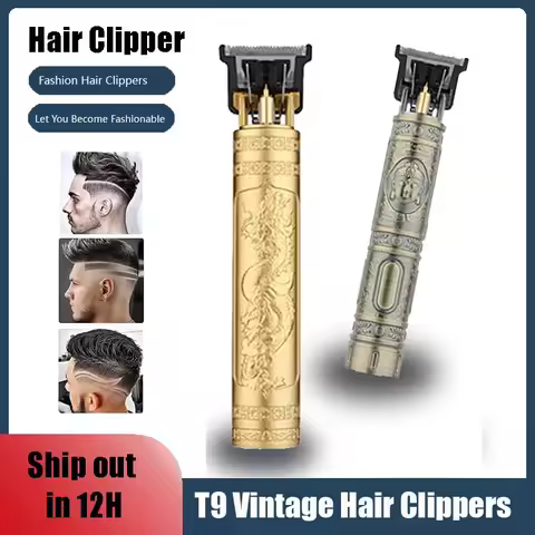 Hot Sale Hair Cutting Machine Men Beard Trimmer Electric Hair Clipper T9 Hair Trimmer Rechargeable E