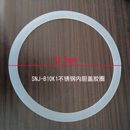 Bear Yogurt Maker Accessories Cover SNJ-C10P2/A15U3/A20T1/B10K1 Stainless Steel Liner Cover Rubber R