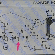 Original City Gm2 Spare Part Upper Radiator Hose