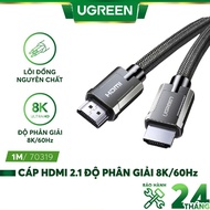 Hdmi 2.1 cable 60Hz resolution 1-2m long UGREEN HD135