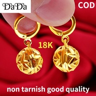 ✕Jewellery saudi gold 18k pawnable legit gold earrings student peas earrings bone studs gold earring
