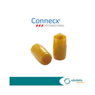 YELLOW INSTOPPER HEPARIN CAP BOX OF 100 PCS