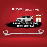 Ultra Racing | Honda Civic (FK8) Type R 2.0T (2WD) '17 / Civic FK7- Front Strut Bar 2 Point