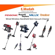 Pensonic Milux Russell Taylor Gaabor 600W Wired Wireless Handheld Stick Vacuum Cleaner | MVC-601 PVC