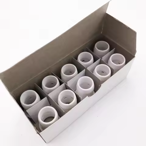 Ceramic Gas Diffuser 030.0029 10pcs Binzel MB 401D 501D Mig Torch Gun Water Cooled 500A CO2 JINSLU