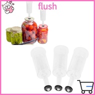 FLUSH 3pcs Fermentation Air Lock, Twin Bubble Cap Included Homebrew Air Lock, Practical Transparent 