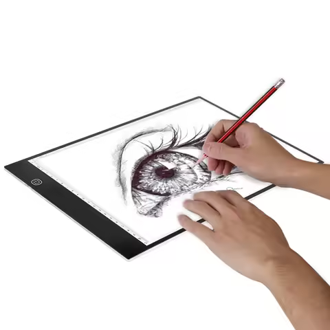A4 LED Tracing Board Three-Level Dimmable Low Power Drawing Light Box Ultra-Thin Design Light Board 