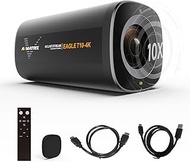 AVMATRIX 4K Live Stream Camera T10, 4K 30fps Streaming Camera for Facebook Twitter YouTube, 10X Opti