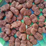 BISKUT TEDDY BEAR CHOCOLATE TIMBANG KILO