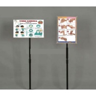 Acrylic Frame/barcode standing Frame/Acrylic Display stand - A4