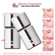 (With sponge) AZTK Jello Color Liquid Blush