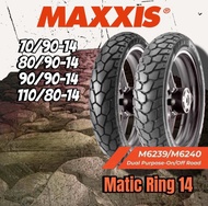 BAN SEMI TRAIL RING 14 70/90-14 80/90-14 90/90-14 110/80-14 MAXXIS TUBELESS