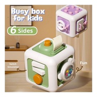 Wndr Busy Box Montess Play Educational Toys Busy Cube Baby Toys 01 Years