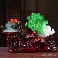 Opening Living Room Money-giving Golden Toad Gift Decoration Desk Company Decoration Shop Jade Cabba