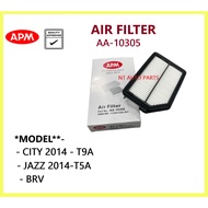 APM NISSAN ENGINE AIR FILTER ALMERA / GRAND LIVINA / LATIO / SYLPHY / NV200 16546-ED500 AA-3768