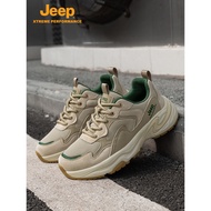 Jeep jeep Men's Shoes 2026 Summer New Style Mesh Shoes Breathable Sports Dad Shoes Outdoor Wear-Resi