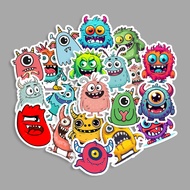 STICKER PACK - DOODLE MONSTERS | Suitcase Stickers, TUMBLER Stickers, LAPTOP Stickers, Helmet Sticke