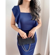 LOVIND Korean Dress Bodycone Vintage Hyuna 8703