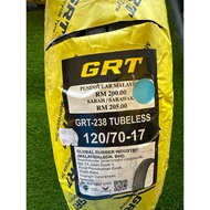 GRT TYRE MOTORCYCLE GRT238 (Bunga Diamond) TUBELESS 120/70-17