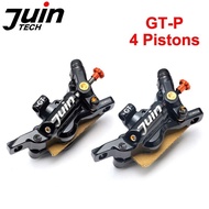 JUIN TECH GT-P GT-F 4 Pistons Brake Caliper for Birdy/Mini Velo/ Touring Bike/MTB upgrade