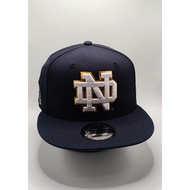 New Era Notre Dame Fighting Irish Navy 9FIFTY Snapback Hat
