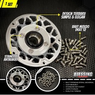 CUSTOM PROBOLT DISC BOLT STAINLESS SPIRAL DISC ANTI-RUST (4 Pieces Soccer/)