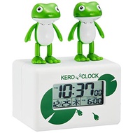 Rhythm alarm clock digital clock Kero Clock 2 White 106 × 82 × 60mm 8RDA46RH03【Direct From JAPAN】