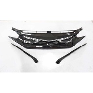 Civic fc front grill battle style transformers abs