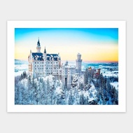 Pintoo Puzzle A Snowy Day at Neuschwanstein Castle 300 H2339