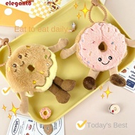 ELEGANT Donut Plush Key Rings, Plush Doughnut Simulation Donut Plush Pendant, Creative Kawaii Cute S
