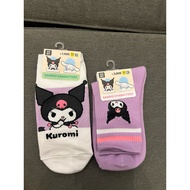 Kuromi Socks Very Cute Size 22-25 cm 2 Designs Please Inform Us Via Chat.