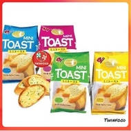 42g (1pkt small) Thai CV Mini Toast BBQ / Cheese / Garlic / Tandoori Chicken (halal)