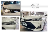 JY MOTOR~TOYOTA ALTIS 11.5代 17 18 2017 2018年 原廠型樣式 頭燈 大燈