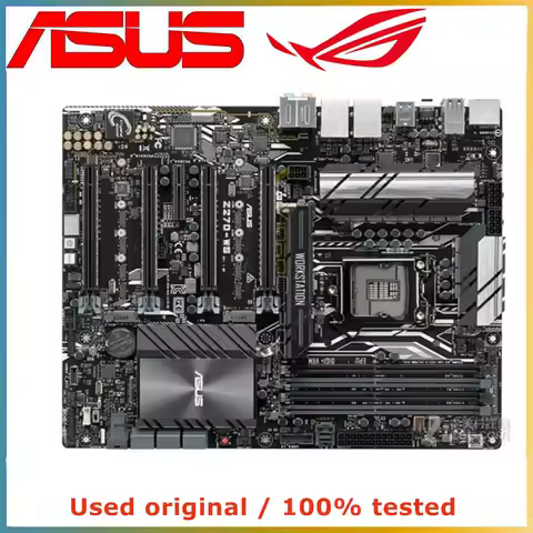 For ASUS Z270-WS LGA 1151 Motherboard Z270 CPU For I7-7700K I7-6700K I5-7600K I5-7500 I5-6600K I5-65