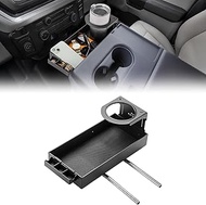 JOYTUTUS Aluminum Car Front Center Seat Headrest Organizer Compatible With 2011-2025 F150 F250 F350 