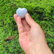 能量擺飾-天然可愛小清新天青石愛心 療癒 治癒 快速出貨